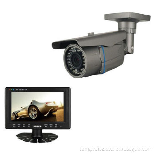 CCTV camera with promotion monitor, good night vision, excellent true-color video